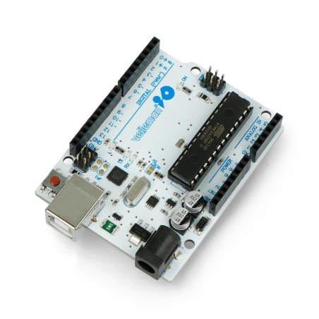 Płytka deweloperska Velleman ATmega328 UNO -kompatybilna z Arduino Płytka deweloperska Velleman ATmega328 UNO -kompatybilna z Arduino
