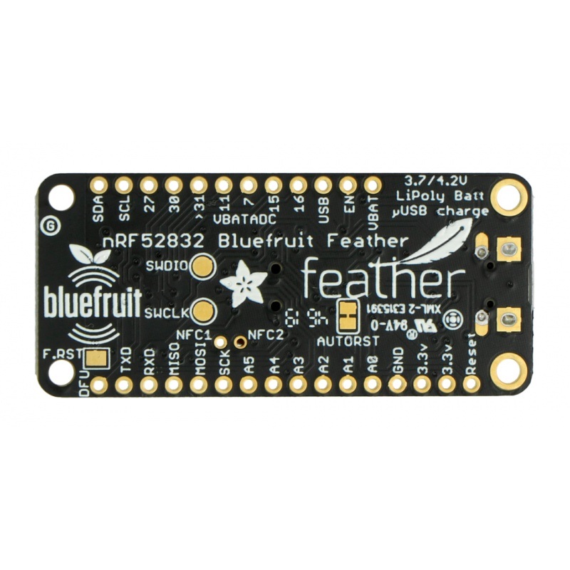 Adafruit Feather nRF52 Bluefruit LE - zgodny z Arduino