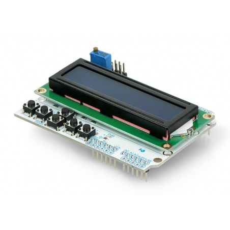 Velleman LCD Keypad Shield - wyświetlacz dla Arduino Velleman LCD Keypad Shield - wyświetlacz dla Arduino