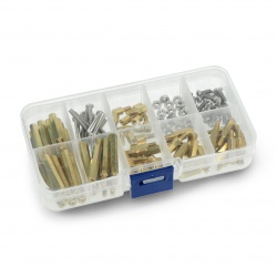 Zestaw śrubek i podkładek dystansowych M3 - Zestaw A - 120szt.