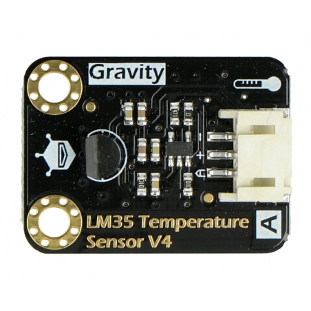 DFRobotGravity - analogowy czujnik temperatury LM35 DFRobotGravity - analogowy czujnik temperatury LM35