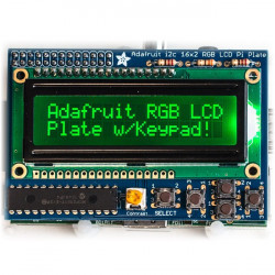 RGB negatyw 2x16 LCD + klawiatura Kit dla Raspberry Pi -