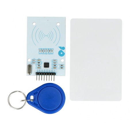Velleman VMA405 - Moduł RFID MF RC522 MiFare 13,56MHz + karta i brelok Velleman VMA405 - Moduł RFID MF RC522 MiFare 13,56MHz + karta i brelok
