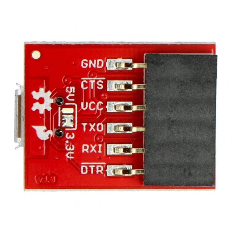 Serial Basic - konwerter USB-UART CH340G - gniazdo microUSB -