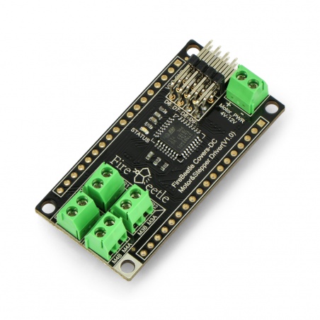 DFRobot FireBeetle - czterokanałowy sterownik silników 12 V / 1,2 A DFRobot FireBeetle - czterokanałowy sterownik silników 12 V / 1,2 A