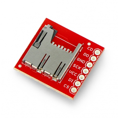 Moduł czytnika kart microSD - SparkFun BOB-00544 Moduł czytnika kart microSD - SparkFun BOB-00544