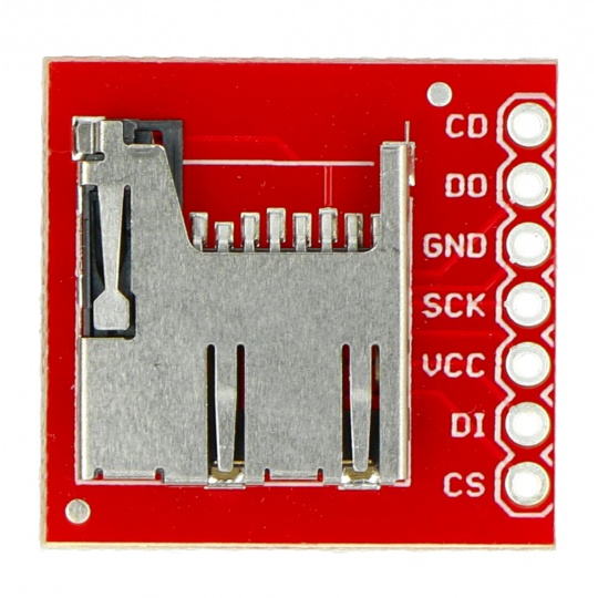 Модуль зчитування карт MicroSD - SparkFun BOB-00544