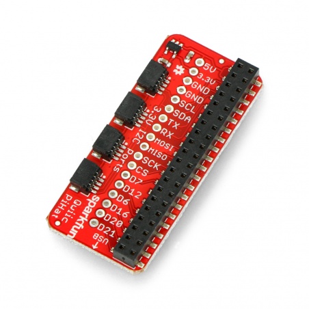 Qwiic nakładka Hat dla Raspberry Pi - SparkFun DEV-14459 Qwiic nakładka Hat dla Raspberry Pi - SparkFun DEV-14459