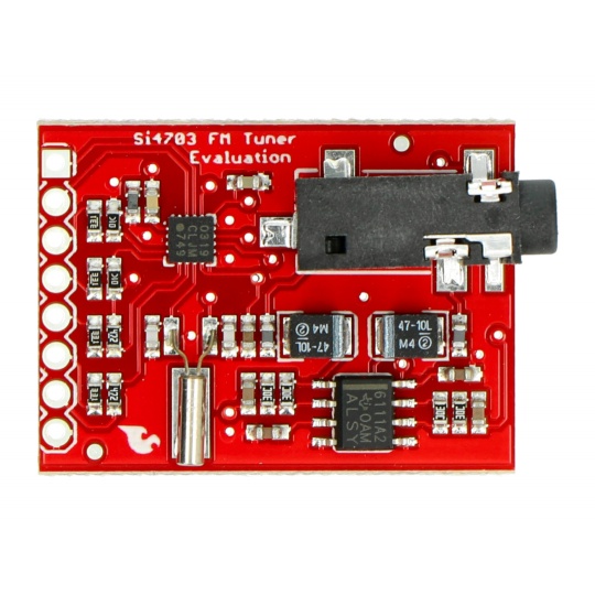 Плата розробки Si4703 з FM-тюнером - SparkFun WRL-12938