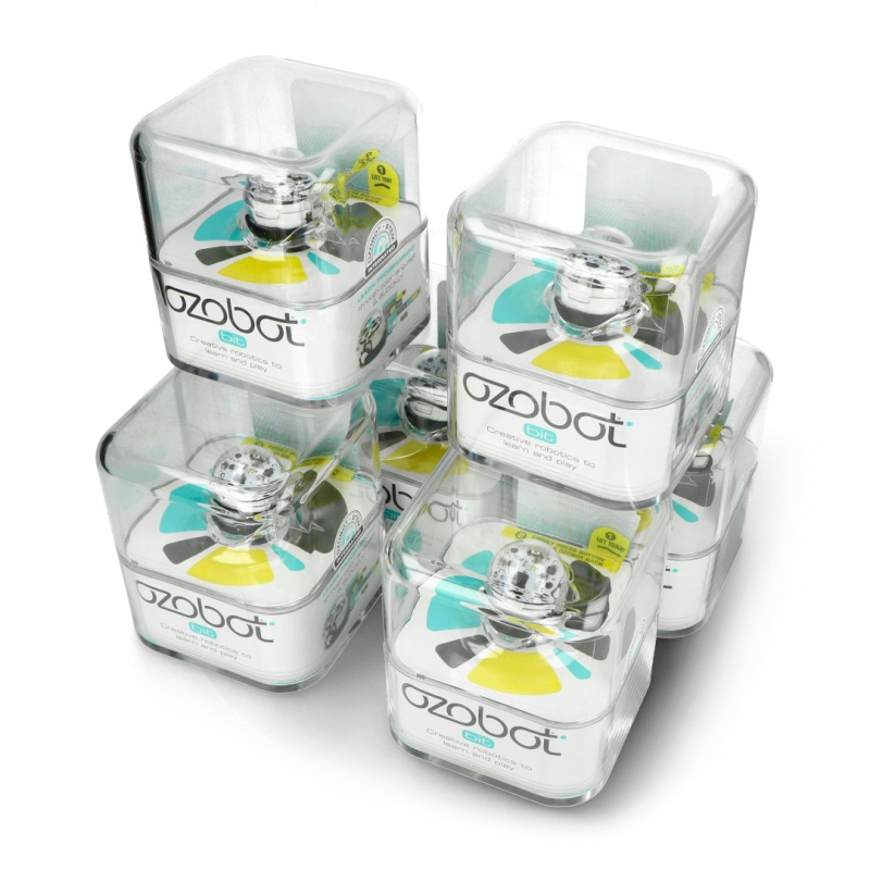 Ozobot - zestaw przedszkolny 6x Ozobot BIT + 2x drewniane puzzle