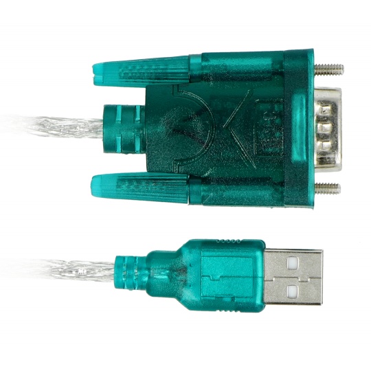 Перетворювач USB A - RS-232 Akyga AK-CO-02 - 1 м