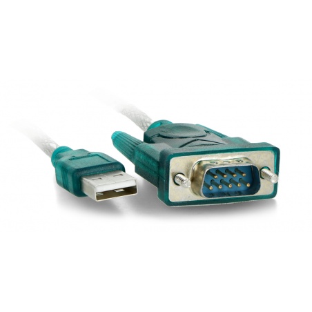 Konwerter USB A - RS-232 Akyga AK-CO-02 - 1m Konwerter USB A - RS-232 Akyga AK-CO-02 - 1m