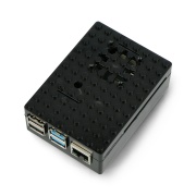 Obudowa Pi-Blox do Raspberry Pi 4B - czarna -