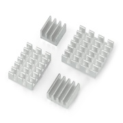Zestaw radiatorów do Raspberry Pi 4B - z taśmą