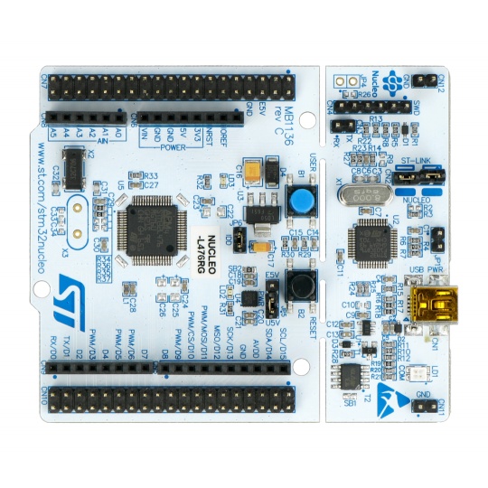 STM32 NUCLEO-L476RG - з мікроконтролером STM32L476RGT6 ARM Cortex M4