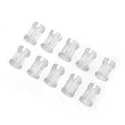 Oprawka LED 5mm - nylonowa długa przezroczysta -