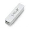 Mobilna bateria PowerBank Esperanza XMP101W Extreme Quark 2000mAh - biała - zdjęcie 1