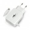 Zasilacz eXtreme NTC31IU USB + Lightning 3,1A - zdjęcie 1