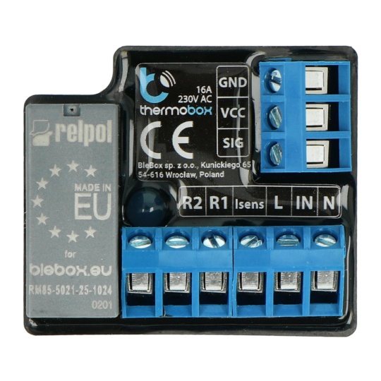 BleBox ThermoBox - Wi-Fi контролер опалення - додаток для Android / iOS