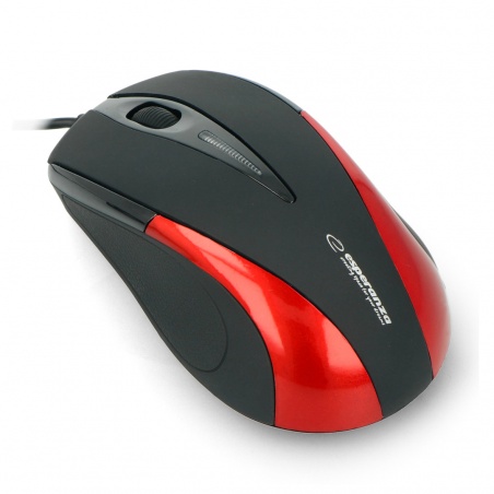 Mysz optyczna Esperanza EM-102R - czerwona Mysz optyczna Esperanza EM-102R - czerwona