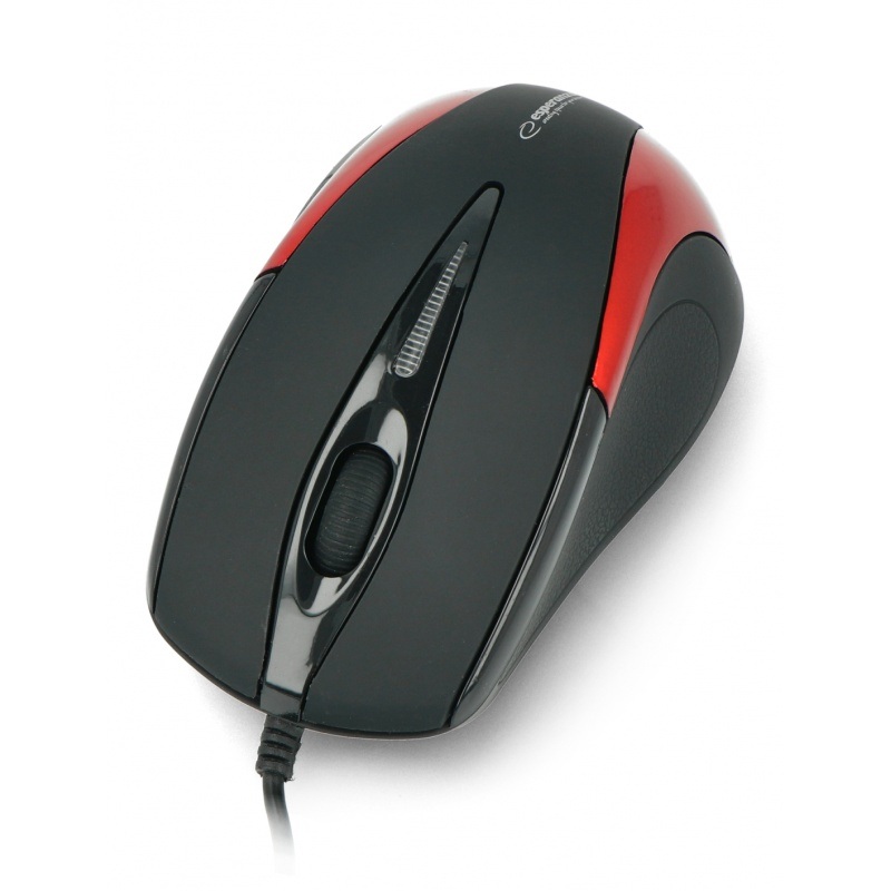 Mysz optyczna Esperanza EM-102R - czerwona