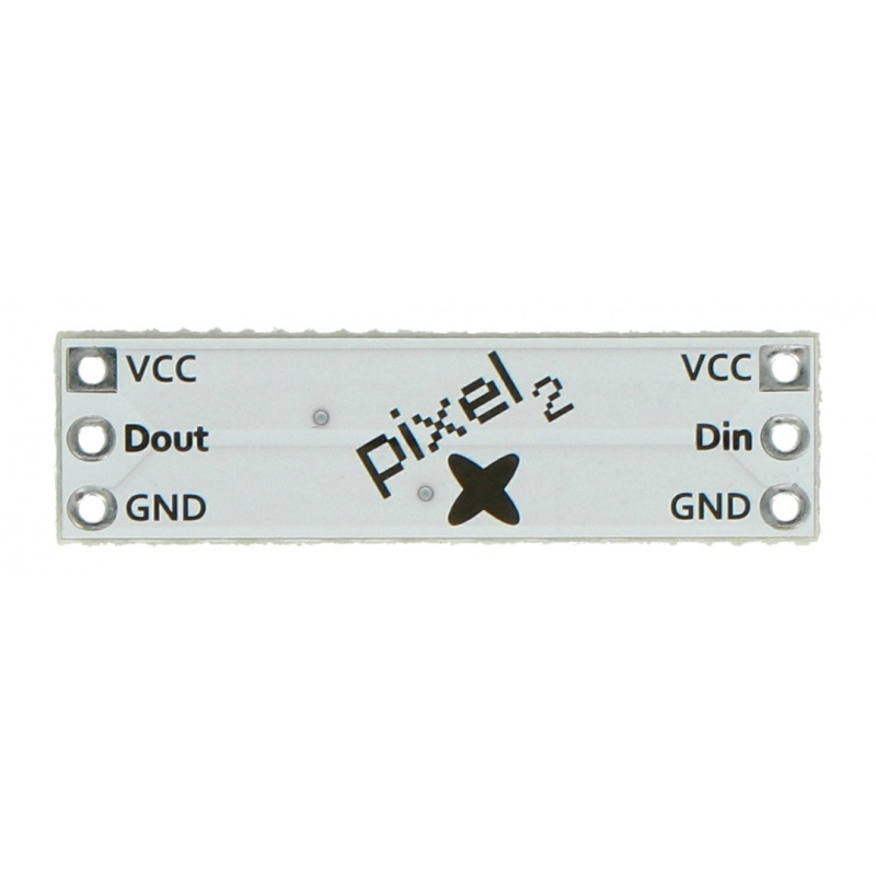 Moduł Pixel x2 z adresowanymi diodami LED RGB WS2812B 5050 - 28mm