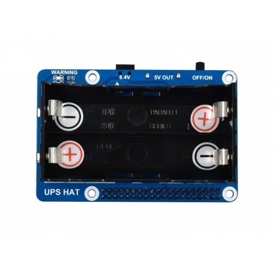 Аварійне джерело живлення UPS - адаптер живлення для Raspberry Pi - 5V - Waveshare 18306