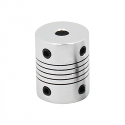 Sprzęgło elastyczne aluminiowe 5x8mm