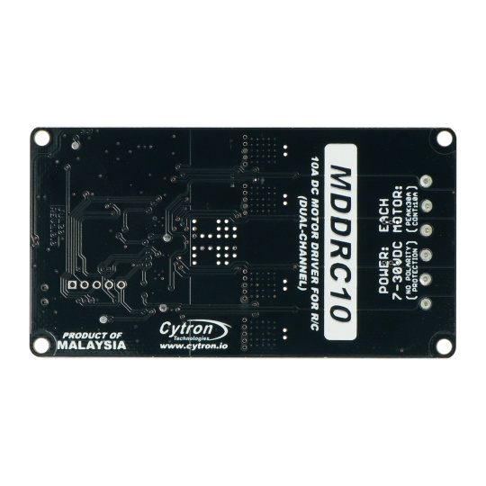 Cytron MDDRC10 - Двоканальний контролер двигуна постійного струму 10A 7V-30V