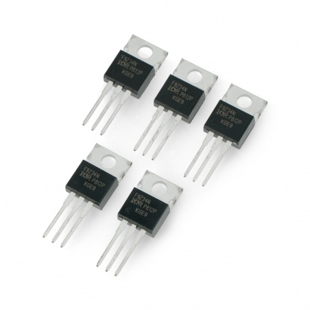 Tranzystor P-MOSFET IRF9Z34 - THT - 5 szt. Tranzystor P-MOSFET IRF9Z34 - THT - 5 szt.