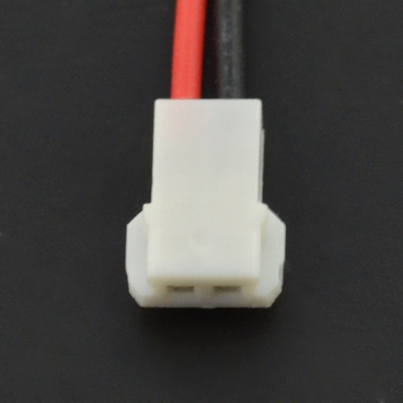 Wtyk Molex 51005 2-pinowy, raster 2,54mm z przewodem