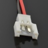 Gniazdo Molex 51005 2-pinowe, raster 2,54mm z przewodem - zdjęcie 3