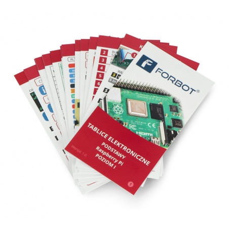 FORBOT - tablice elektroniczne - do kursu Raspberry Pi FORBOT - tablice elektroniczne - do kursu Raspberry Pi