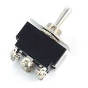 Przełącznik dźwigniowy ON-OFF-ON KN3(B)-223 250V/6A - monostabilny