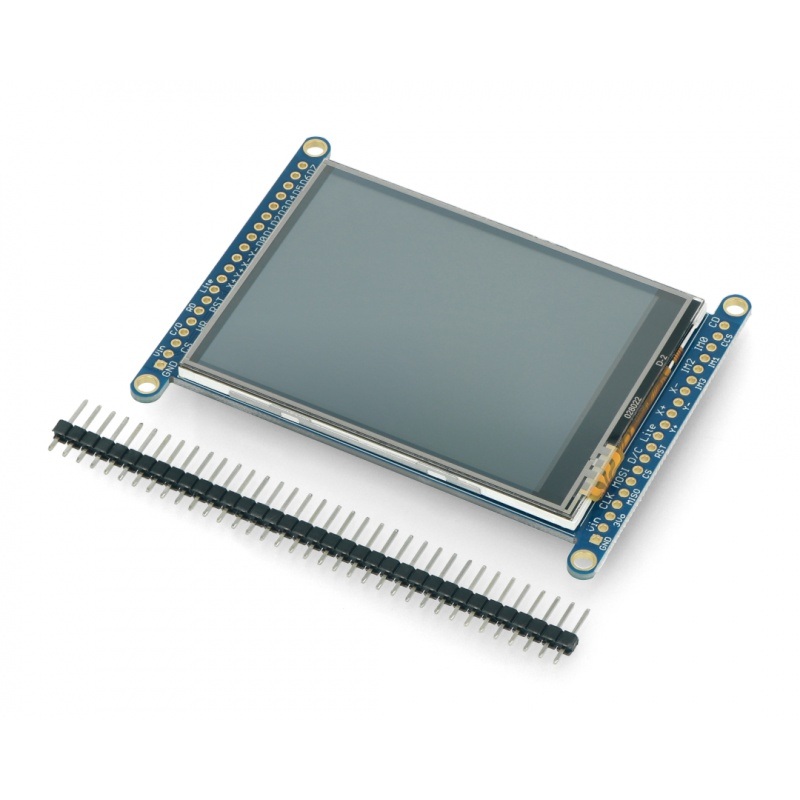 Wyświetlacz dotykowy TFT LCD 2,8'' 320x240px z czytnikiem microSD - Adafruit 1770
