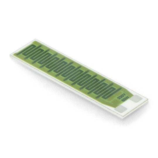 Клейовий нагрівальний резистор 51x13 мм - 880 Ом 60 Вт