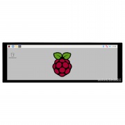 Ekran dotykowy pojemnościowy LCD IPS 7,9" 400x1280px HDMI + USB do Raspberry Pi - Waveshare 17916