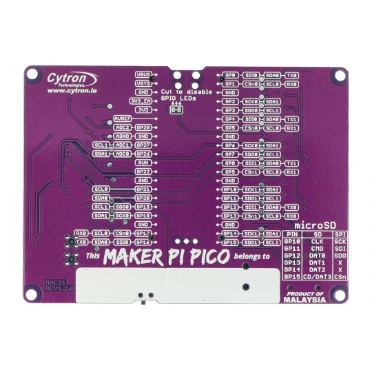 Maker Pi Pico Base - док-станція для Raspberry Pi Pico