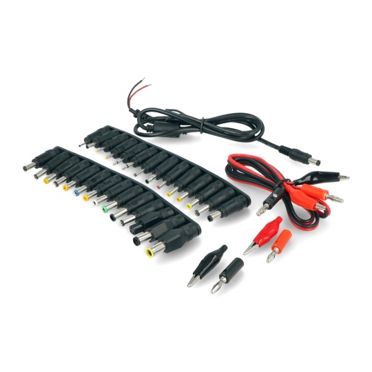 Комплект із 45 роз'ємів та кабелів живлення