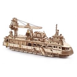 Statek badawczy - model...