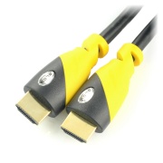 Przewód, kabel HDMI 2.0 Yellow 4K - 3m