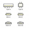 Złącze mini USB  typu A - SMD - zdjęcie 2