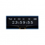 Wyświetlacz OLED 2,23'' 128x32px - SPI/I2C - czarno-biały - do Raspberry Pi Pico - Waveshare 19750