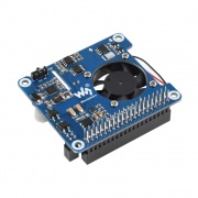Power over Ethernet HAT (C) - nakładka zasilająca PoE i sieciowa 802.3af/at - do Raspberry Pi 3B+/4B - Waveshare 19445