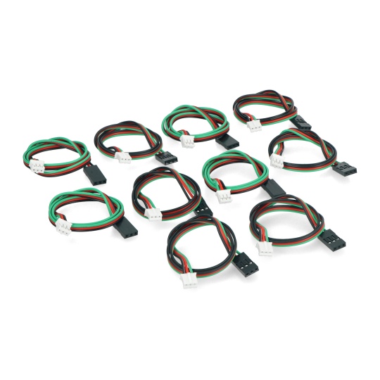 DFRobot Gravity - соединительный кабель - для цифровых датчиков к Arduino - 30 см - 10 шт.