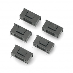 Złącze bezpiecznika z osłoną PTF-78 5x20mm - szare - 5szt.