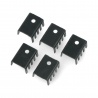 Radiator RAD70 19x13x9mm TO220 - 5szt.