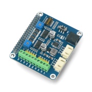 Stepper Motor HAT - dwukanałowy sterownik silników krokowych 28V/2,5A dla Raspberry Pi - Waveshare