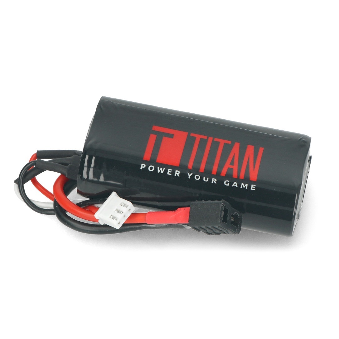 Akumulator Li-Ion Titan 3000mAh 16C 2S 7,4V - DEAN - 67x37x19mm