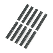 Gniazdo żeńskie 2x15 pin - raster 2,54 mm - 10 sztuk - akcesoria montażowe do modułów deweloperskich M5Stack - A001-D